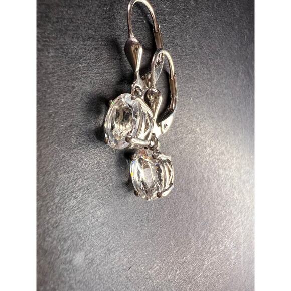 NEW petalite sterling silver lever back earrings - Picture 11 of 12